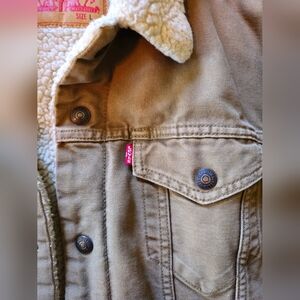 Levi’s Premium CANVAS SHERPA TRUCKER JACKET